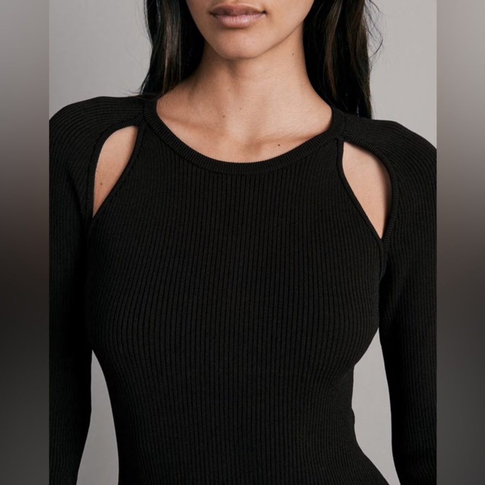 Asher Mini Rib Dress - Picture 2 of 12